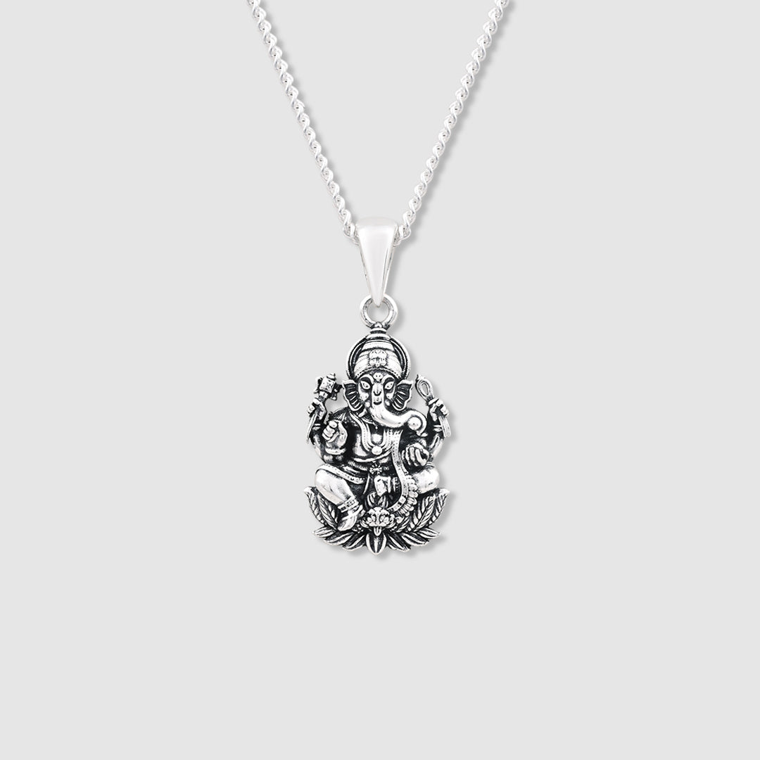 Ganpati Bappa 925 Silver Pendant