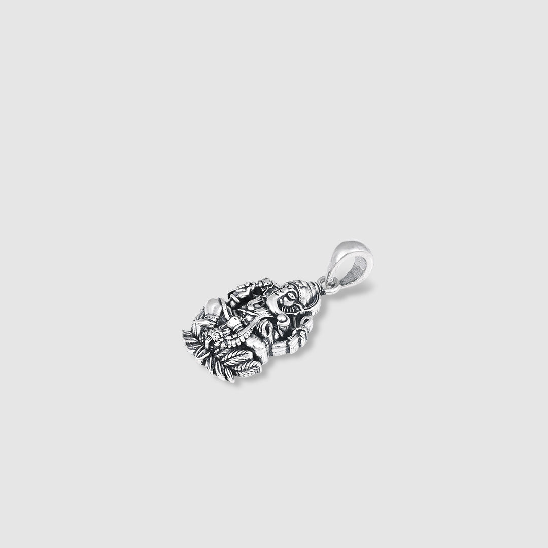 Ganpati Bappa 925 Silver Pendant