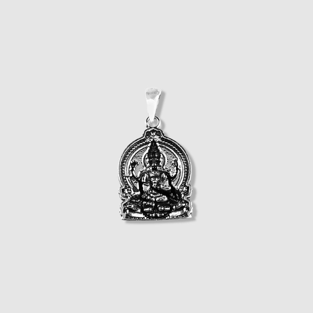 Maa Saraswati 925 Silver Pendant