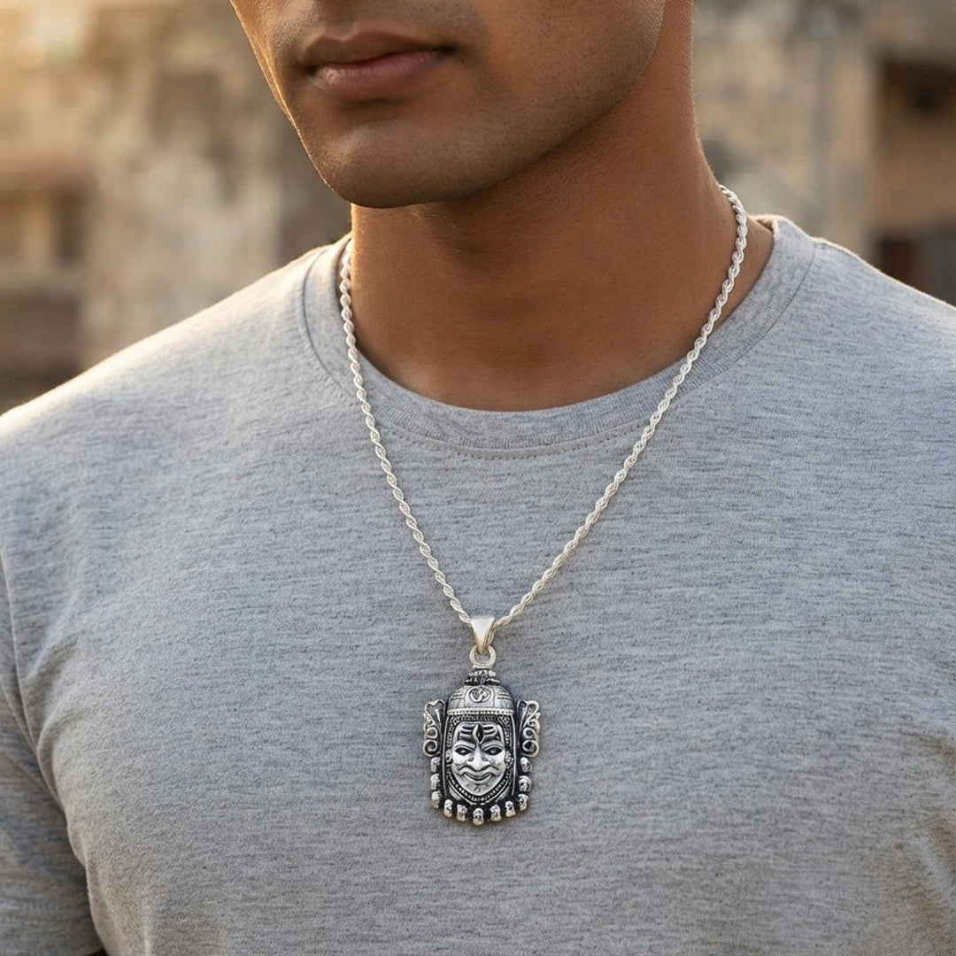 Mahakaal 925 Silver Pendant
