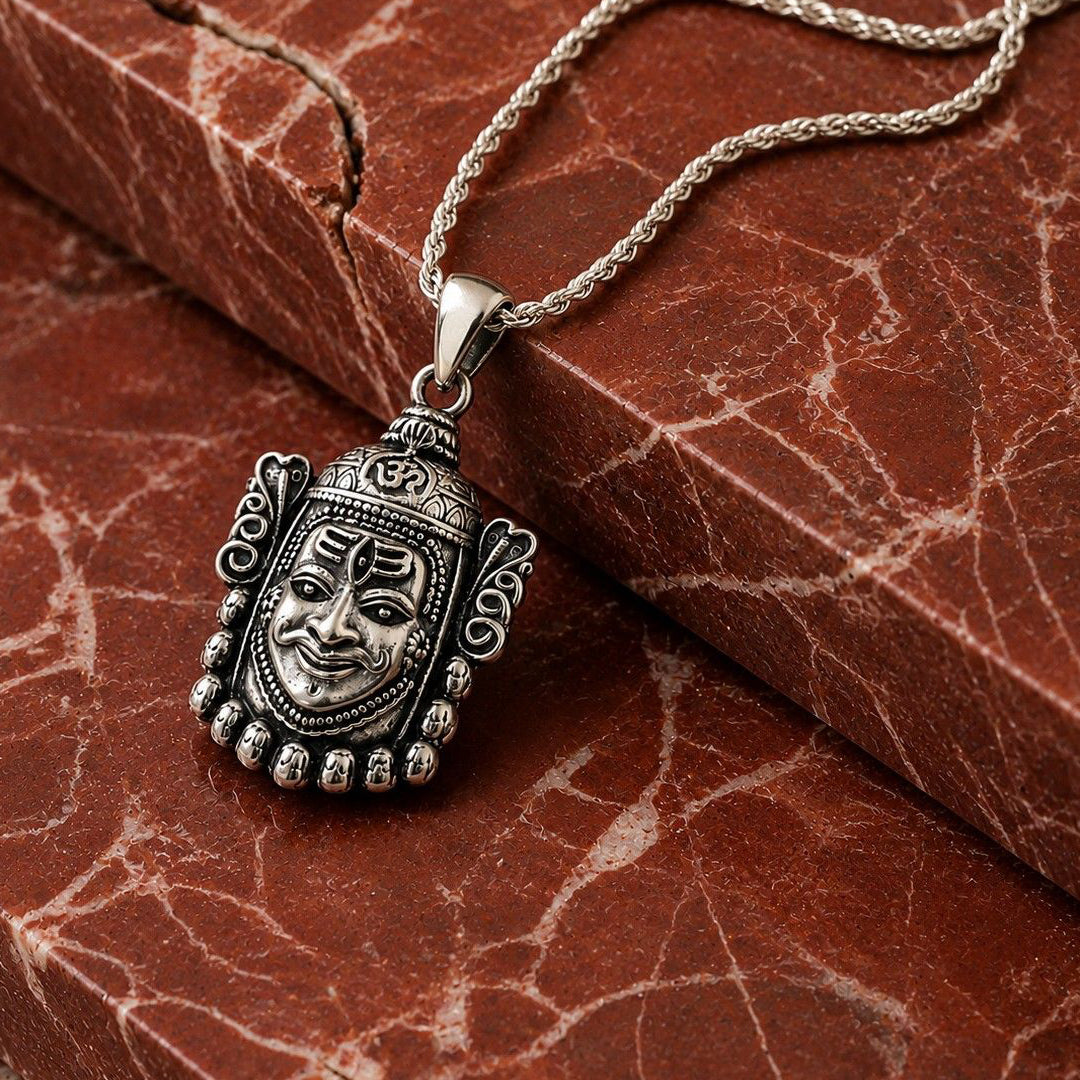 Mahakaal 925 Silver Pendant