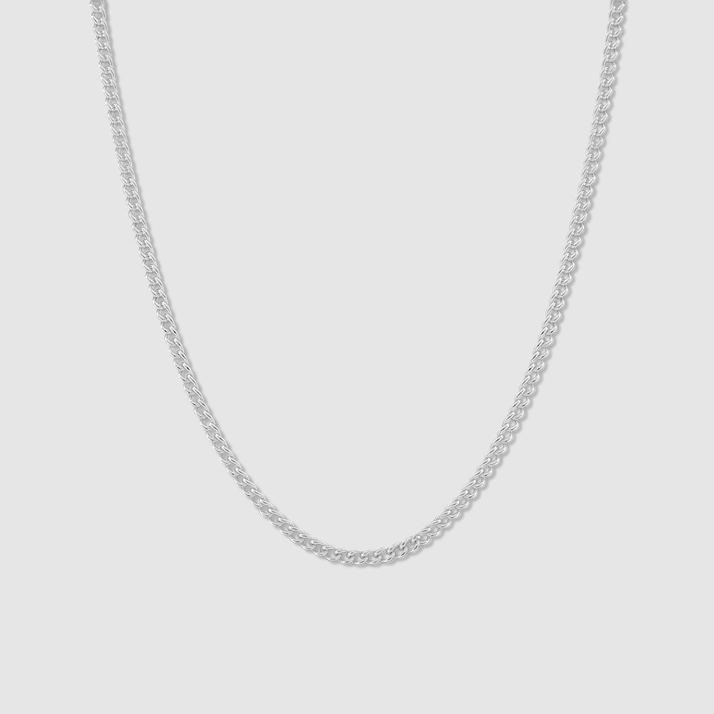 Veer 925 Silver Curb Chain