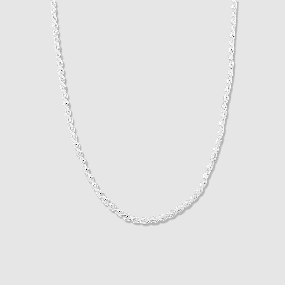 Dor 925 Silver Bold Rope Chain