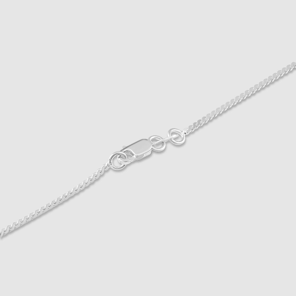 Vayu 925 Silver Oval Chain
