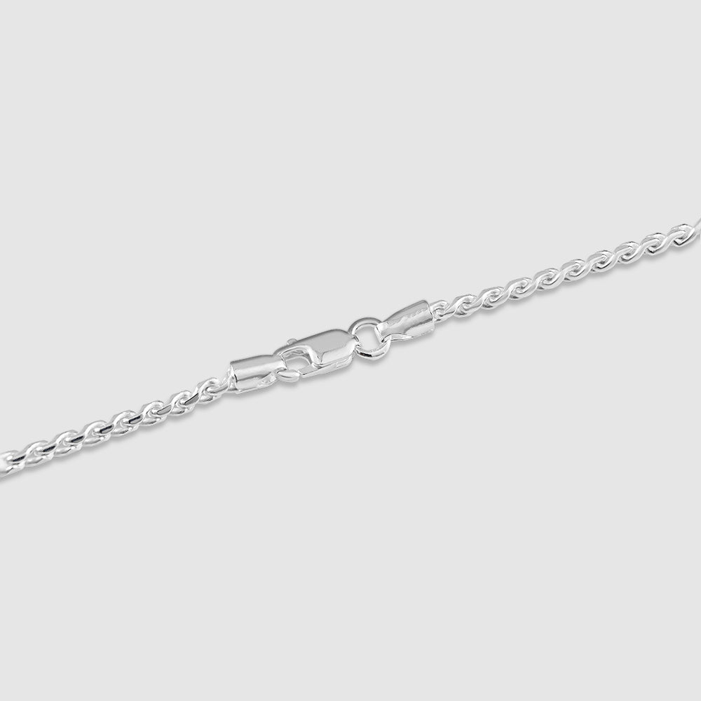 Dor 925 Silver Bold Rope Chain