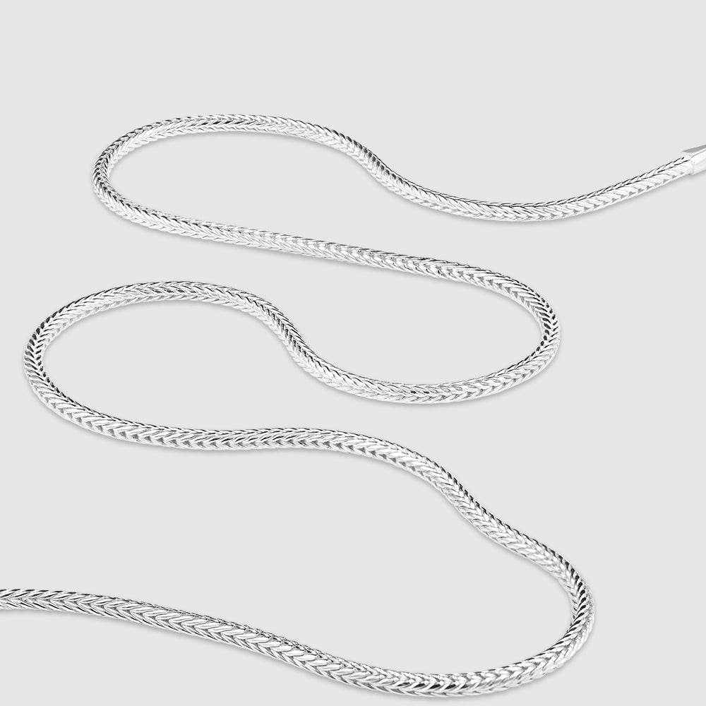 Sutra 925 Silver Fine Rope Chain