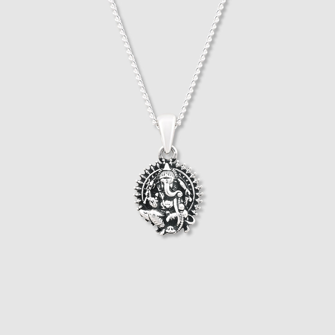 Ganesh Ji 925 Silver Pendant