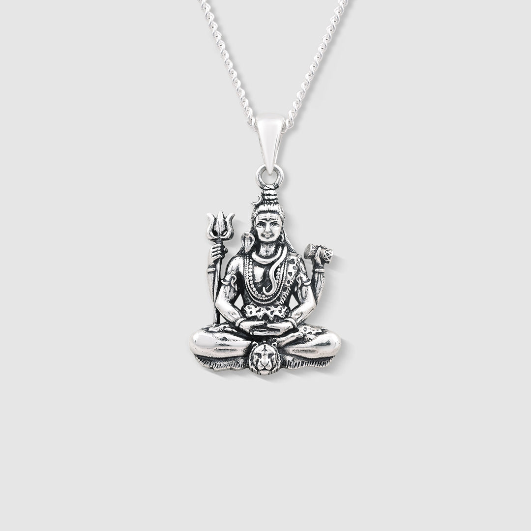 Mahadev 925 Silver Pendant