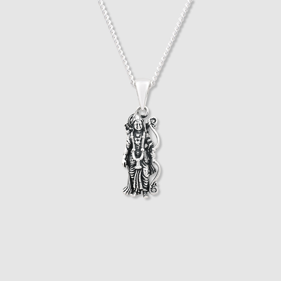 Shri Ram 925 Silver Pendant