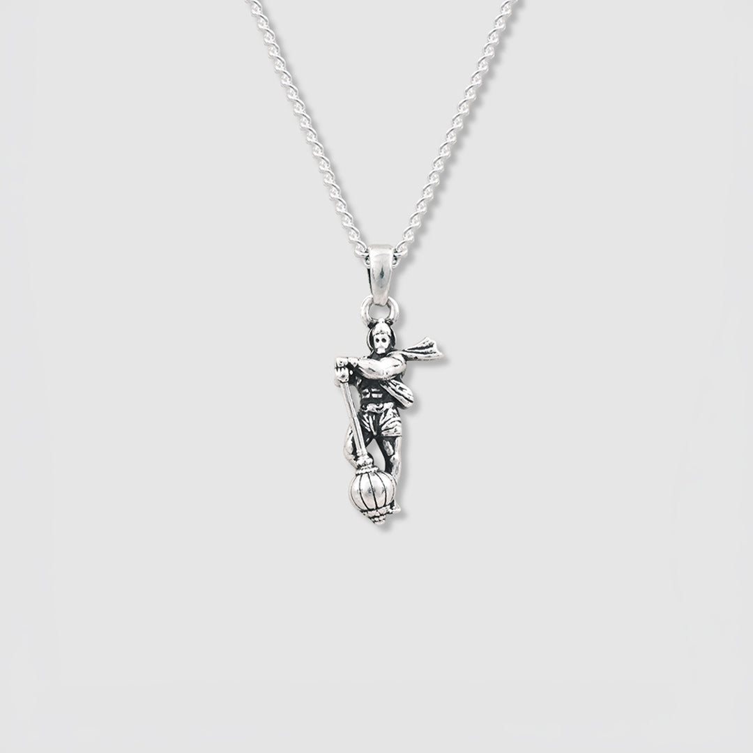 Hanuman Ji Small 925 Silver Pendant