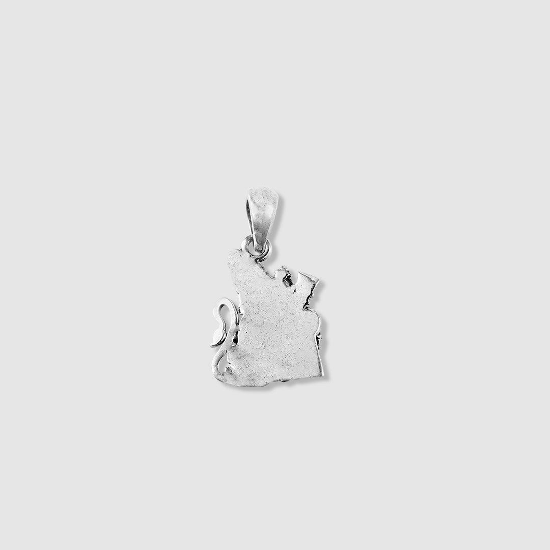 Hanuman Ram Ji 925 Silver Pendant