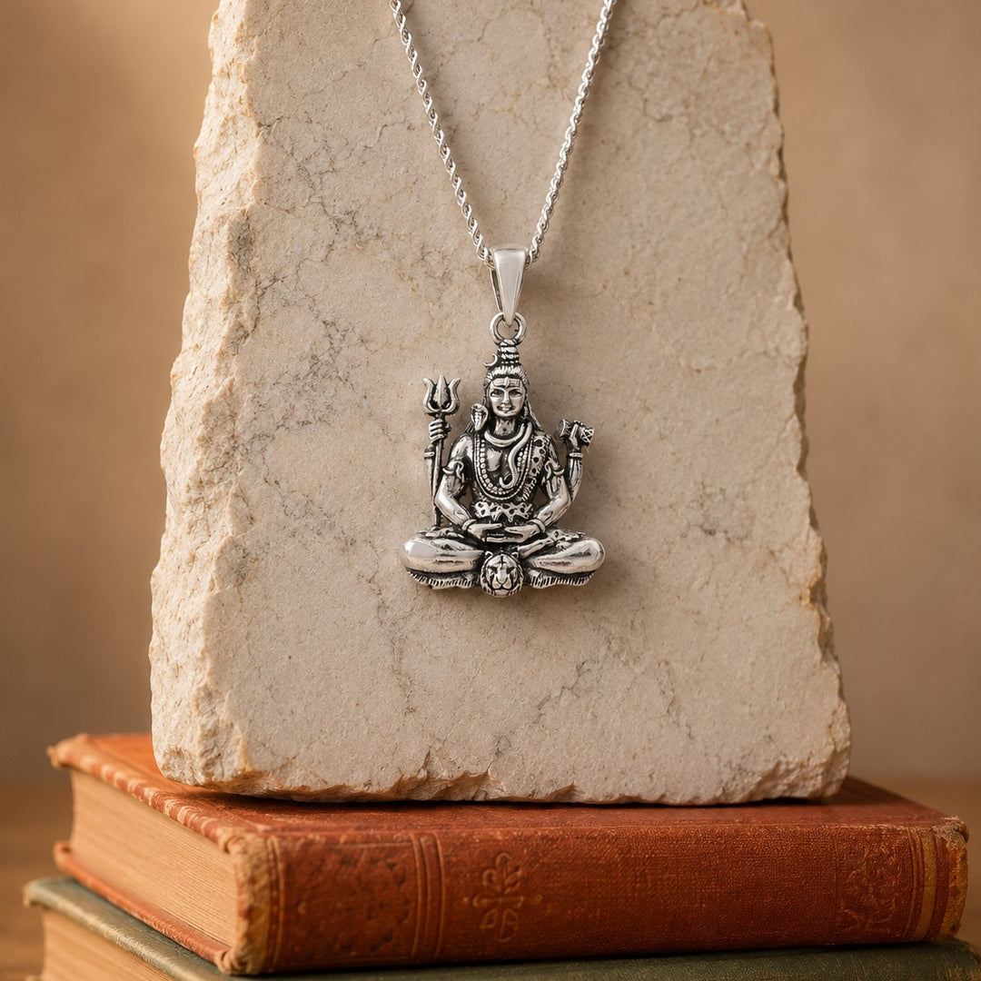 Mahadev 925 Silver Pendant