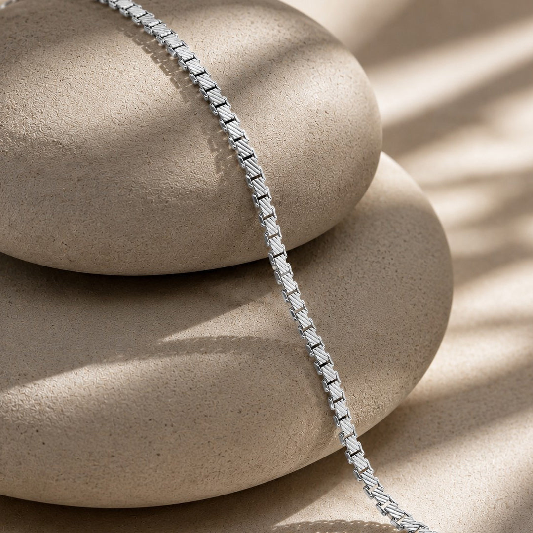 Kiran 925 Silver Fancy Chain