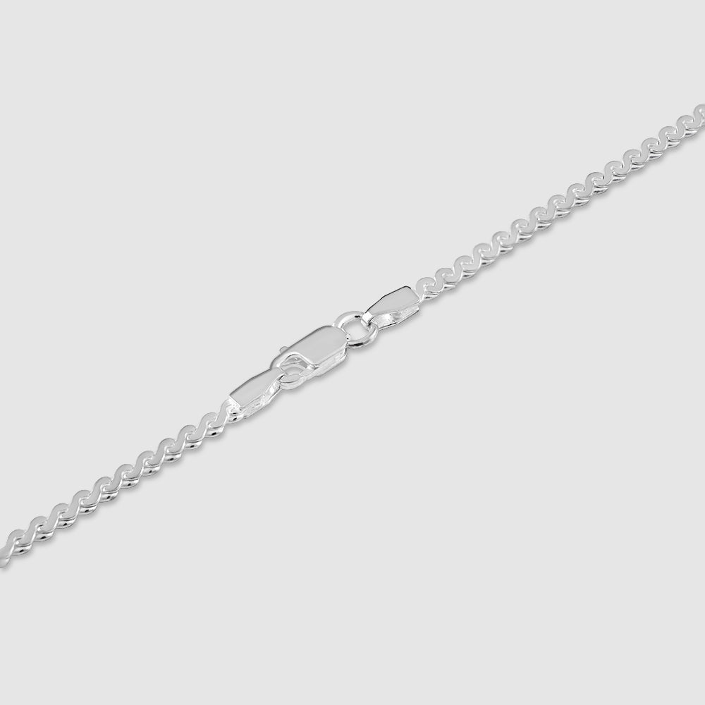 Hansa 925 Silver Bold Twist Chain