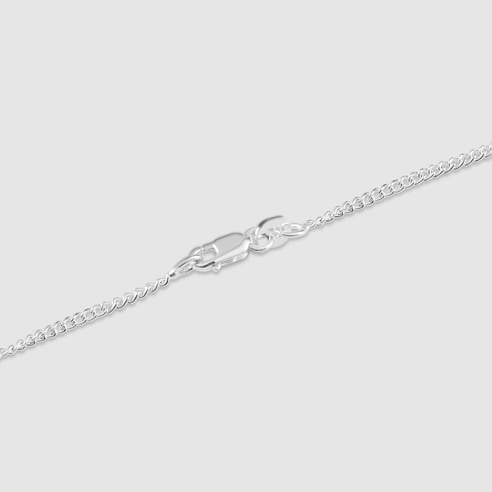 Veer 925 Silver Curb Chain