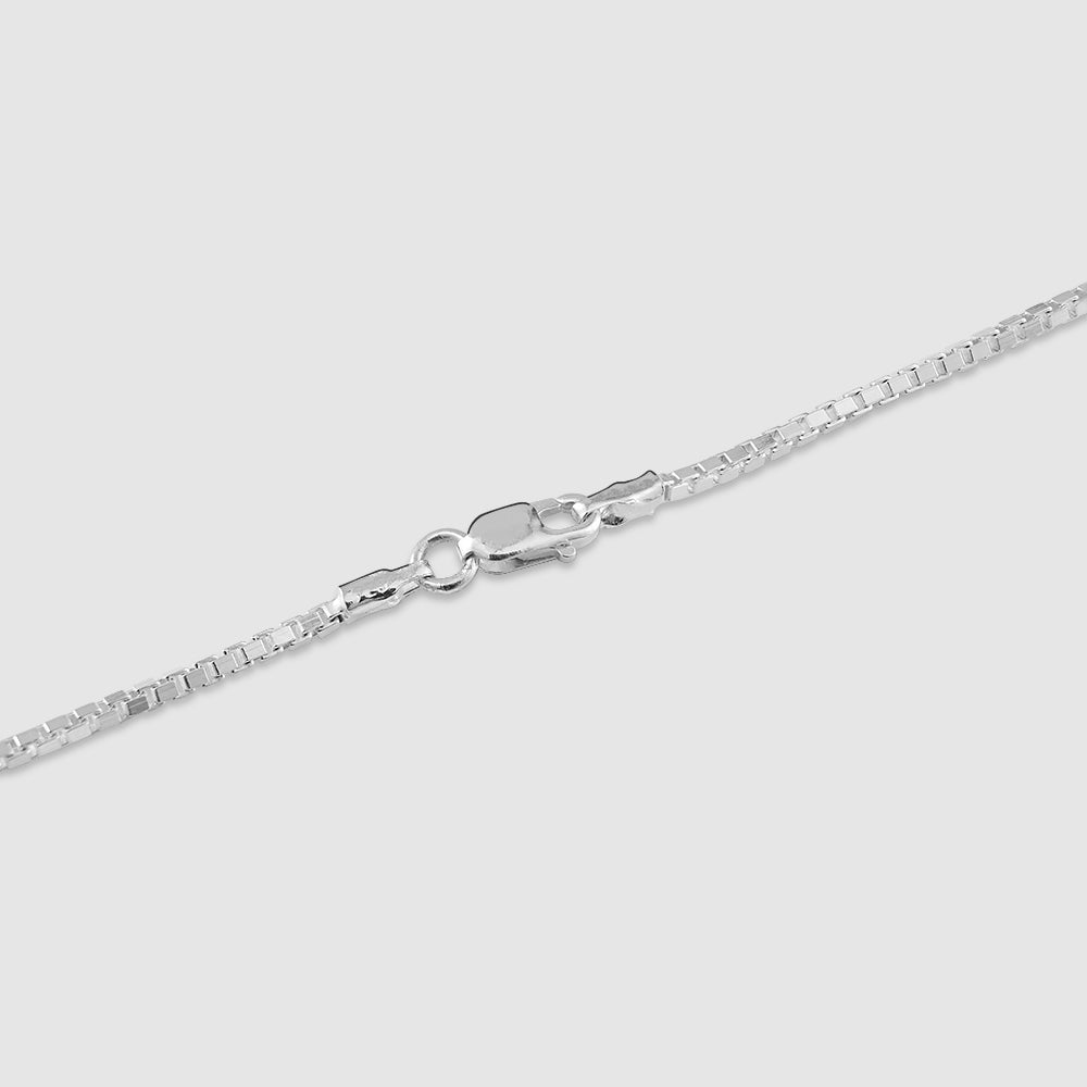 Tara 925 Silver Diamond-Cut Chain