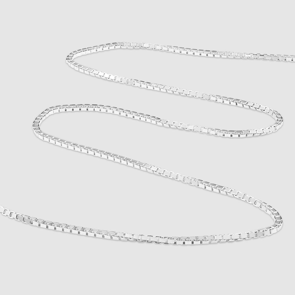 Tara 925 Silver Diamond-Cut Chain
