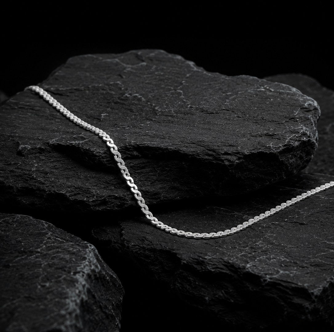 Hansa 925 Silver Bold Twist Chain