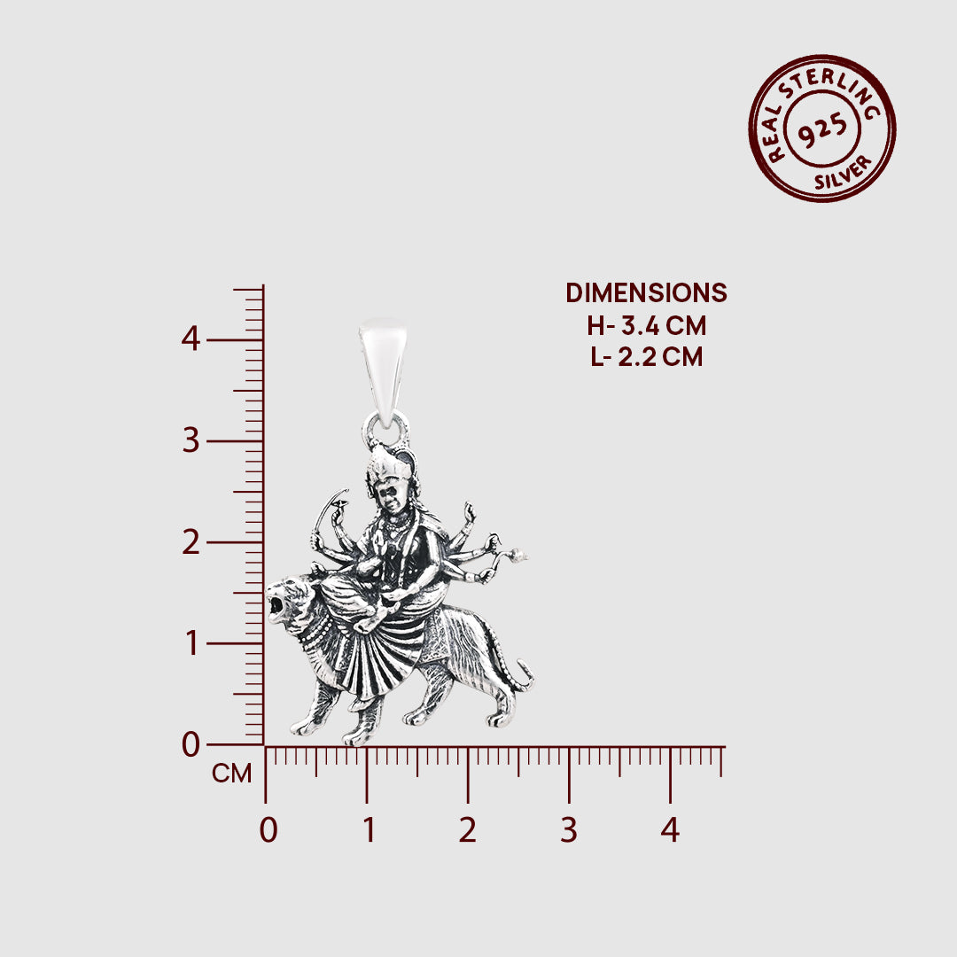 Ambe Maa 925 Silver Pendant