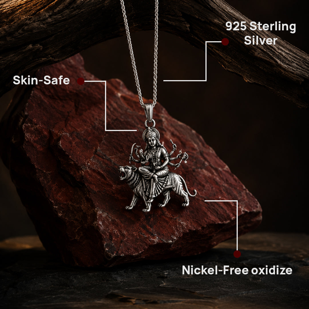 Ambe Maa 925 Silver Pendant