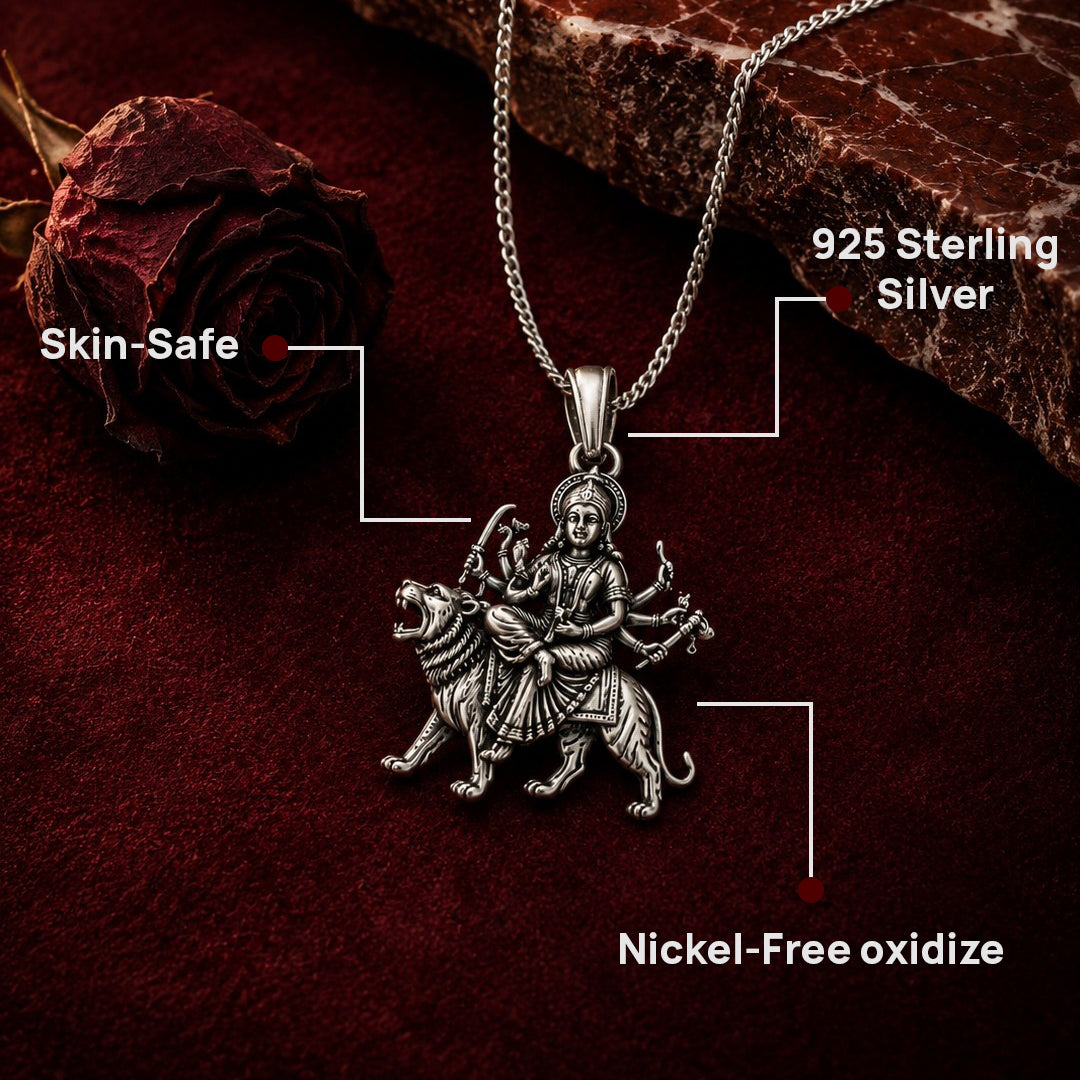 Ambe Maa 925 Silver Pendant